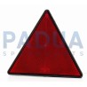 CATADIOTTRO ROSSO TRIANGOLARE ADESIVO mm. 158x138