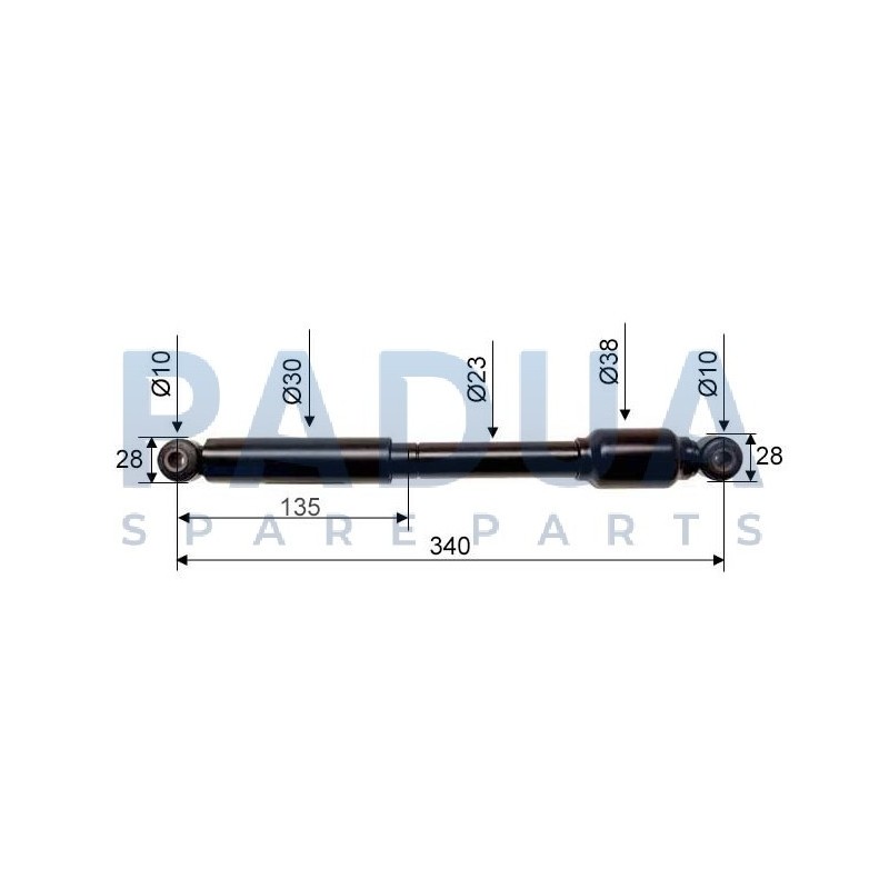 AL-KO AMMORTIZZATORE PER REPULSORE 160 SR/200 SR/250 S/2.0 VB